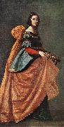Francisco de Zurbaran St Casilda of Burgos oil painting